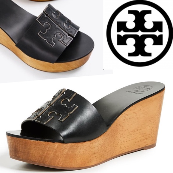 Tory Burch Women\'s INES 80mm Wedge Sandal